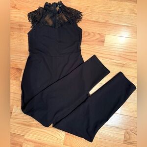 Stretch Lace Jumpsuit